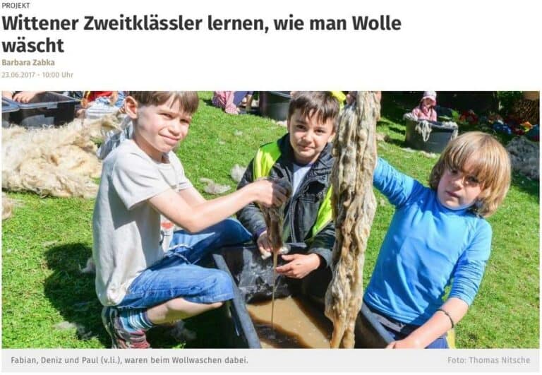 WAZ: Naturnaher Unterricht