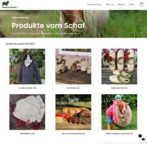 Produkte vom Schaf Online Shop