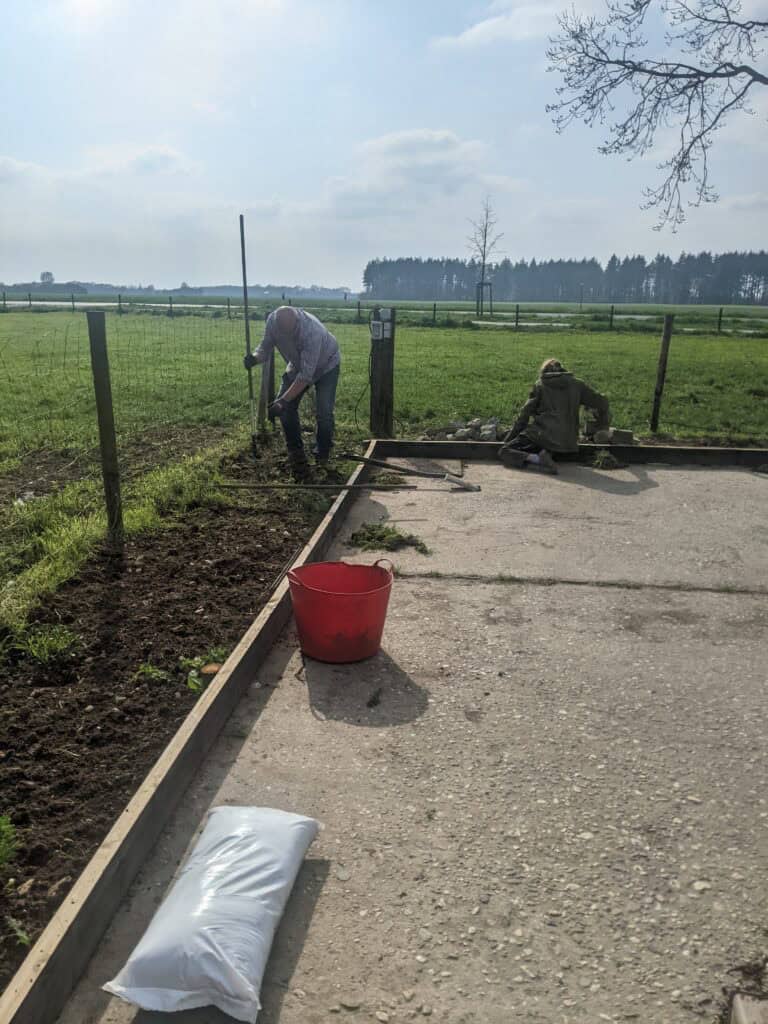 Es wird weiter gesät und gepflanzt
